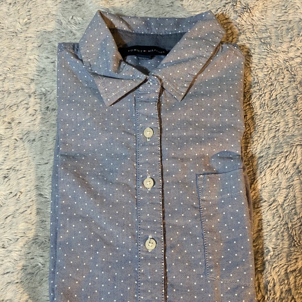 Tommy Hilfiger Light Blue Button Up